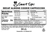 Decaf Almond Cookie Cappuccino, Decaffeinated Cappuccino Pods for Keurig K-cup Brewers