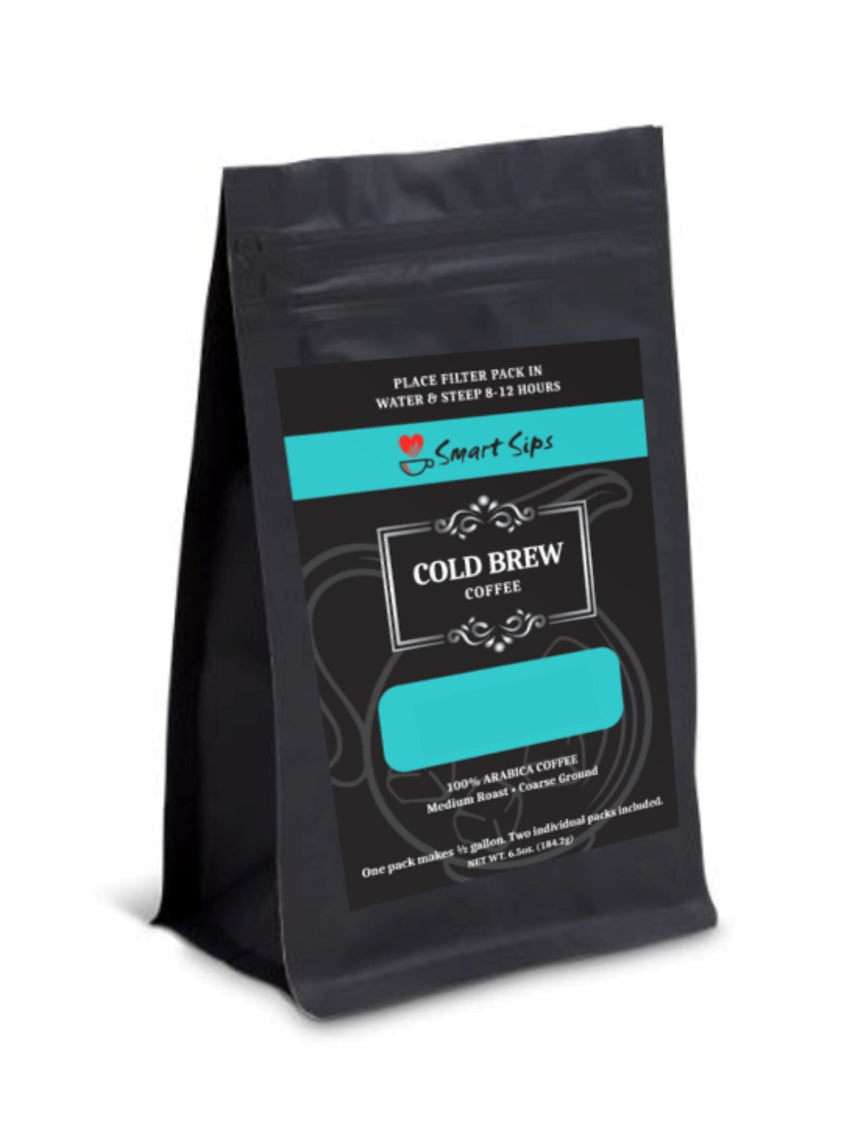 Cold Brew Coffee | Decaf Salted Caramel, Decaffeinated Cold Brew Coffee Packs