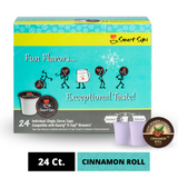 Cinnamon Roll, Gourmet Flavored Coffee Pods for Keurig K-cup Brewers