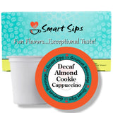 smart sips coffee decaf almond cookie cappuccino keurig kcup pods