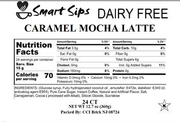DAIRY-FREE, VEGAN | Caramel Mocha Latte, Dairy-Free Latte Pods for Keurig K-cup Brewers