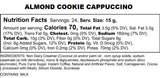 Almond Cookie Cappuccino, Gourmet Cappuccino Pods for Keurig K-cup Brewers