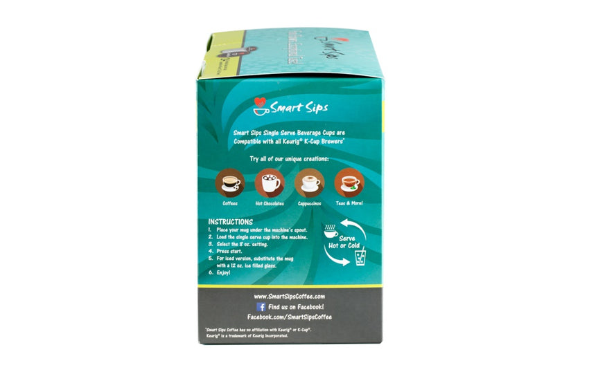 Decaf Brown Sugar Bourbon, Decaffeinated Flavored Coffee Pods for Keurig K-cup Brewers