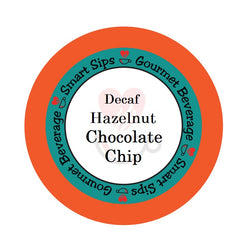smart sips decaf decaffeinated hazelnut chocolate flavored coffee