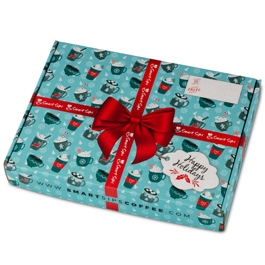 Holiday Gift Box | Gourmet Coffee Assorted Variety Sampler for Keurig K-cup Brewers | The Perfect Gift