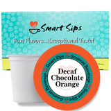 decaf chocolate orange coffee keurig k-cup smart sips coffee decaffeinated flavored coffee pods