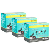 Cake-Lovers Cappuccino Variety Sampler- Birthday Cake, Cannoli Cake & Carrot Cake Cappuccino, 72 Count, Gourmet Cappuccino Pods for Keurig K-cup Machines