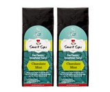 smart sips coffee, coffee. ground coffee, chocolate mint, flavored gourmet coffee, 100% arabica 