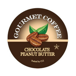 Chocolate Peanut Butter Gourmet Flavored Coffee, Flavored Coffee, Coffee, Smart Sips Coffee, Single Serve, kcup, k cup, k-cup, keurig, kosher, no sugar, no carb