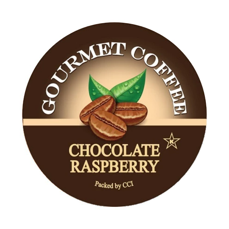 Chocolate Raspberry Gourmet Flavored Coffee, Flavored Coffee, Coffee, Smart Sips Coffee, Single Serve, kcup, k cup, k-cup, pod, pods, keurig, kosher, no sugar, no carb, gluten free
