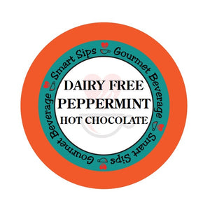 smart sips coffee peppermint hot chocolate keurig kcup k-cup dairy-free vegan