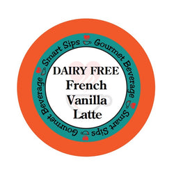 dairy free french vanilla latte smart sips coffee lactose free keurig kcup k-cup