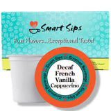smart sips coffee decaf decaffeinated french vanilla cappuccino keurig kcup pods