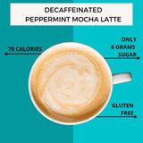 decaf peppermint mocha latte keurig decaffeinated kcup