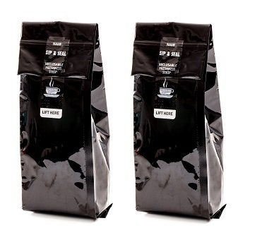 Decaf Brown Sugar Bourbon, Flavored Medium Roast Ground Gourmet Arabica Coffee