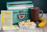 Bananas Foster Hot Chocolate Packets, Gourmet Flavored Hot Cocoa Mix