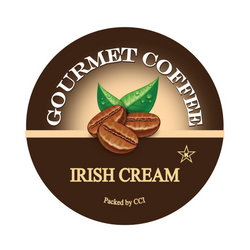 Irish Cream flavored gourmet coffee, Coffee, Smart Sips Coffee, Single Serve, kcup, k cup, k-cup, pod, pods, keurig, kosher, no sugar, no carb, gluten free