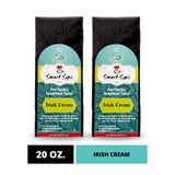 smart sips coffee, Irish cream flavored coffee, medium roast arabica coffee, gourmet coffee, ground coffee, 20 ounce 