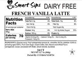 DAIRY-FREE, VEGAN |  French Vanilla Latte, Single-Serve Gourmet Latte Pods for Keurig K-cup Brewers