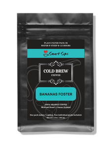 bananas foster cold brew coffee