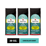 Chocolate Mint, Flavored Medium Roast Ground Gourmet Arabica Coffee