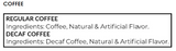 coconut rum flavored gourmet coffee, smart sips coffee, dessert inspired coffee, single serve coffee pod, cafe, pods, k cup, k-cup, kcup, kosher, gluten free, sugar free, no sugar, carb free, no carb, low calorie, ww friendly, keto friendly, keurig, nutrition label, nutritional information, nutrition facts, nutrition info