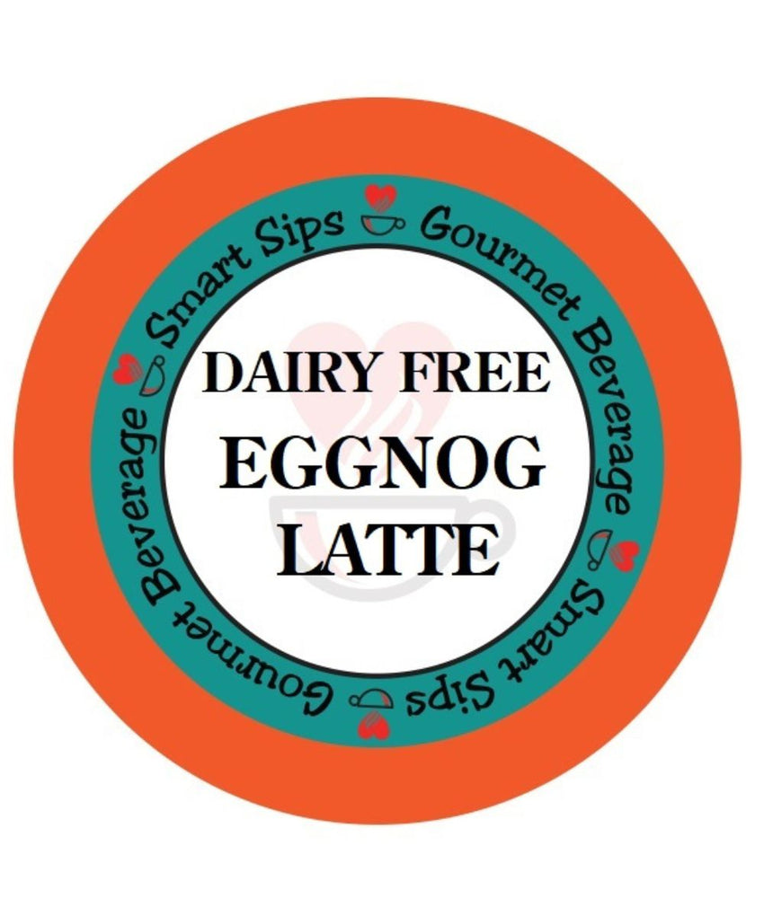 smart sips coffee dairy free vegan eggnog latte k-cup keurig