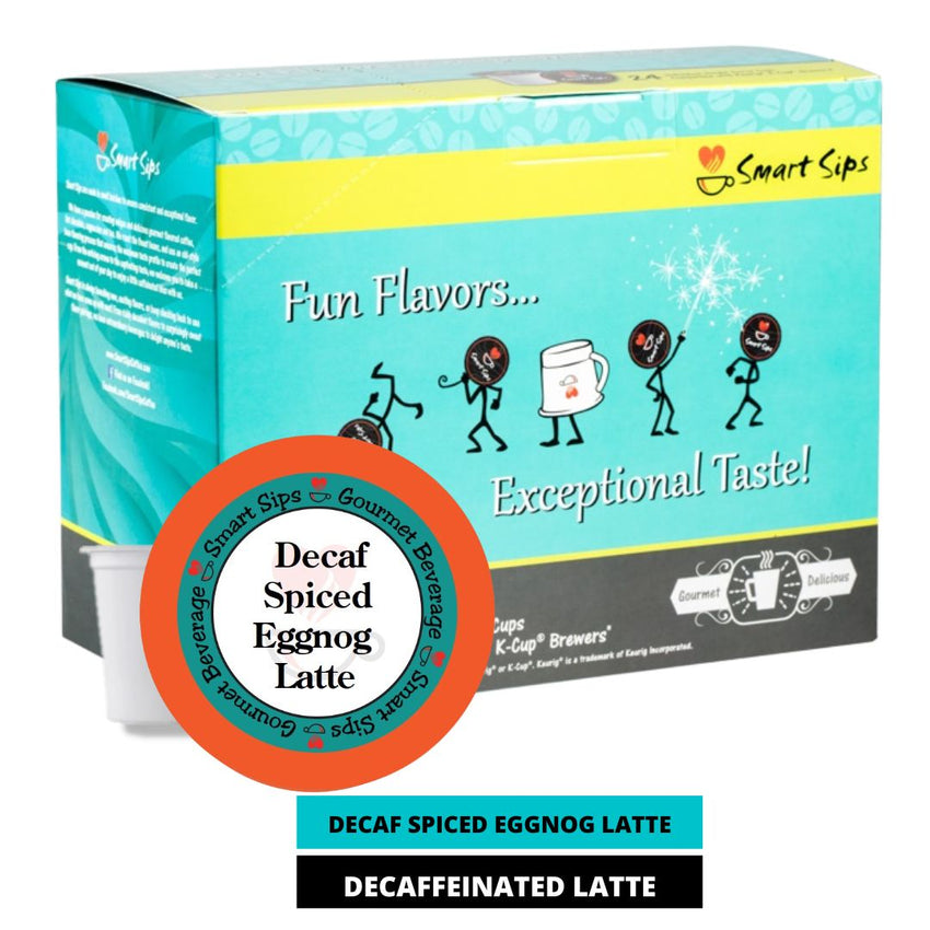 decaf spiced eggnog latte decaffeinated keurig kcup