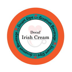 smart sips decaf decaffeinated irish cream coffee kcups k-cup keurig