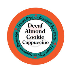 smart sips coffee decaf almond cookie cappuccino keurig kcup pods