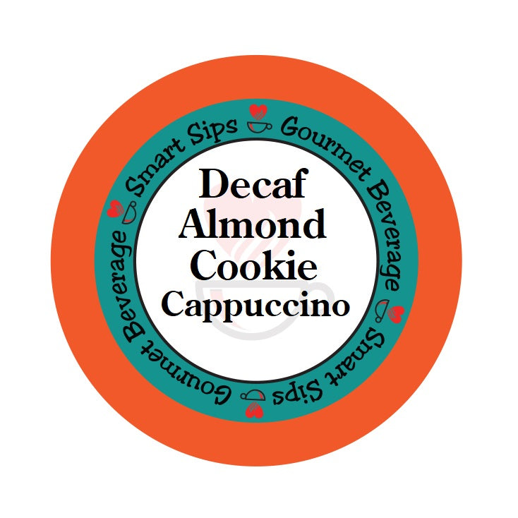 smart sips coffee decaf almond cookie cappuccino keurig kcup pods