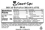 Decaf Banana Cream Latte, Single-Serve Pods for Keurig K-cup Brewers