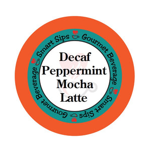 decaf peppermint mocha latte keurig decaffeinated kcup
