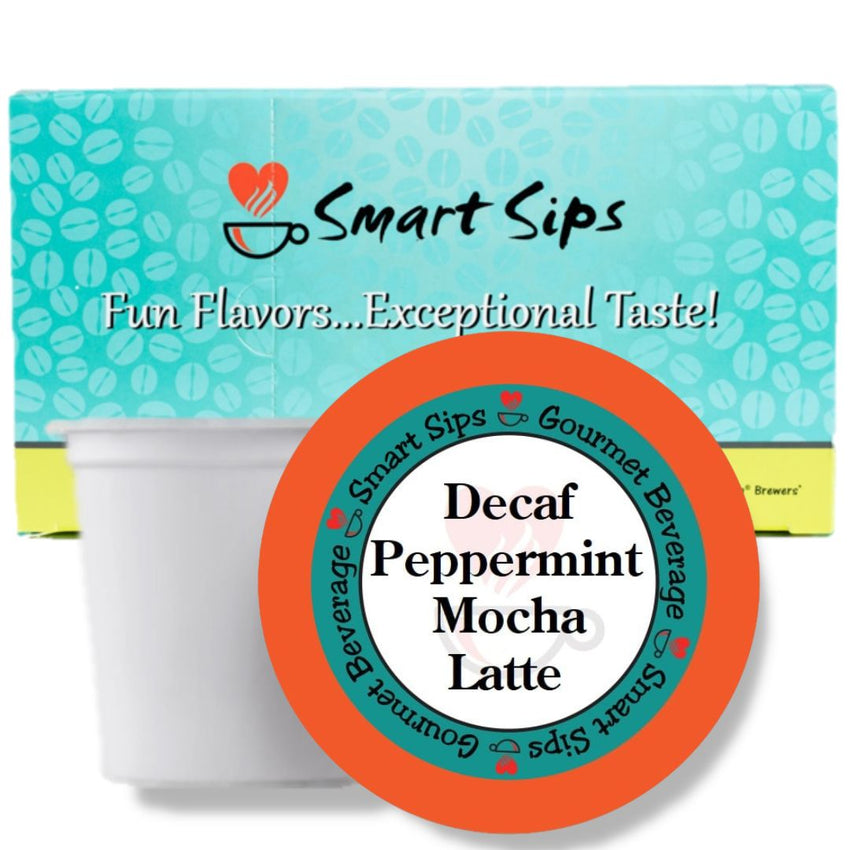 decaf peppermint mocha latte keurig decaffeinated kcup