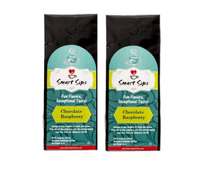 medium roast flavored ground coffee chocolate raspberry coffee