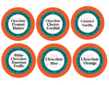 Halloween Candy & Chocolate, Gourmet Flavored Coffee Variety Sampler