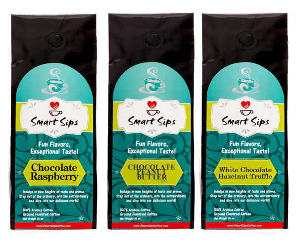 Smart Sips Coffee Variety Sampler Packs - Discover New Flavors!