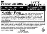 latte nutritional info