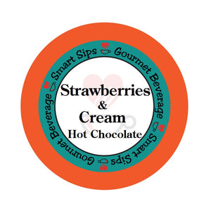 Smart Sips Coffee strawberries and cream hot chocolate k-cup kcup keurig